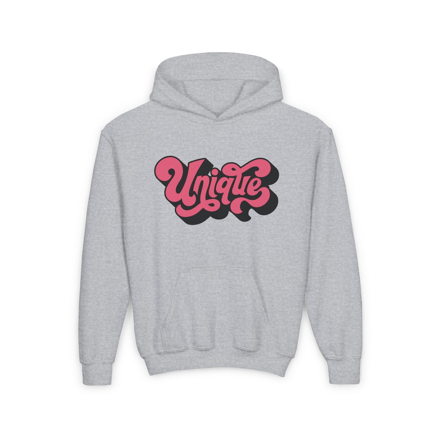 Unique Youth Heavy Blend Hooded Sweatshirt