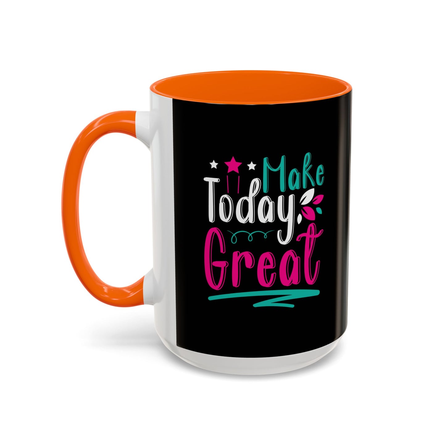 Make Today Great Accent Coffee Mug (11, 15oz)
