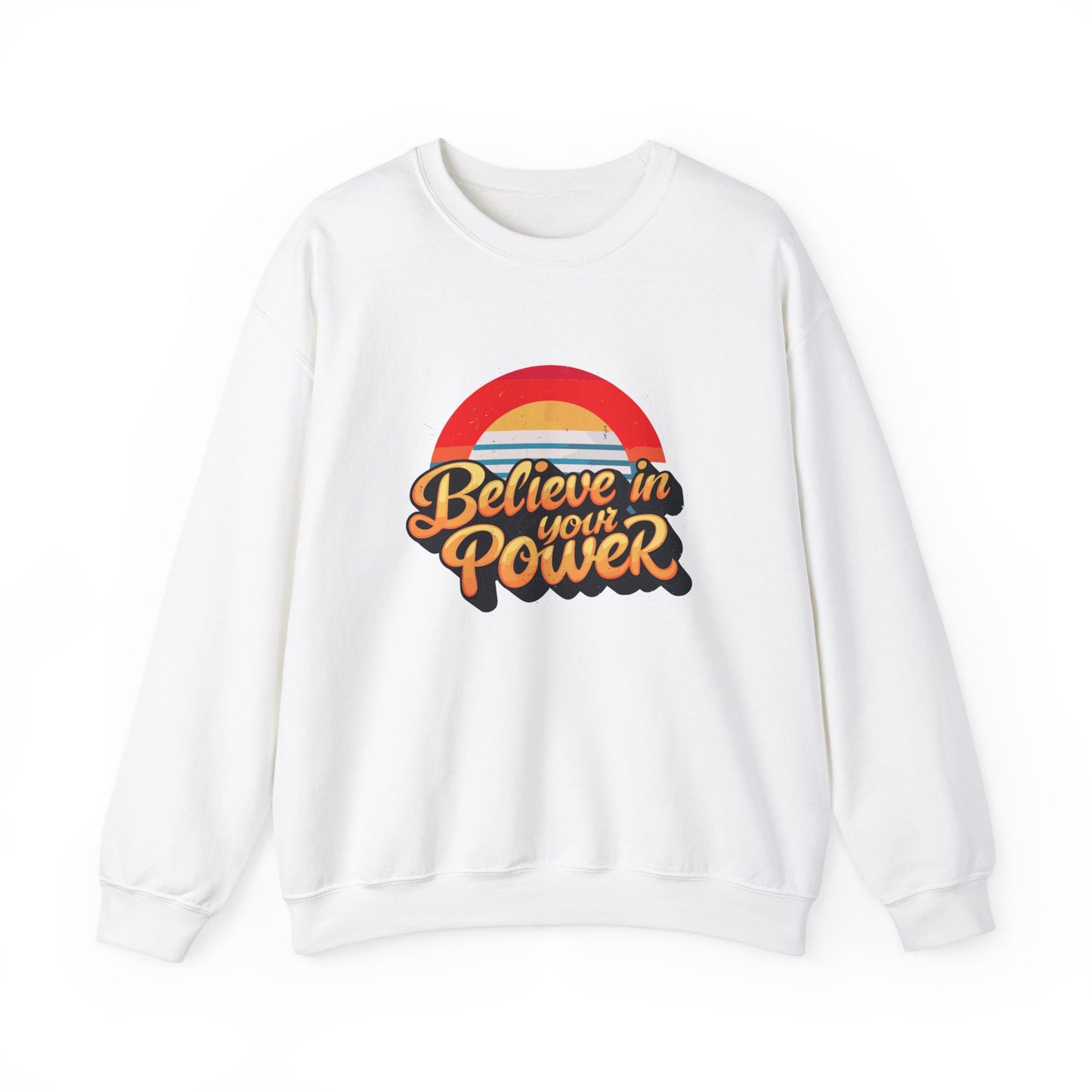 Believe In Your Power Unisex Heavy Blend™ Crewneck Sweatshirt