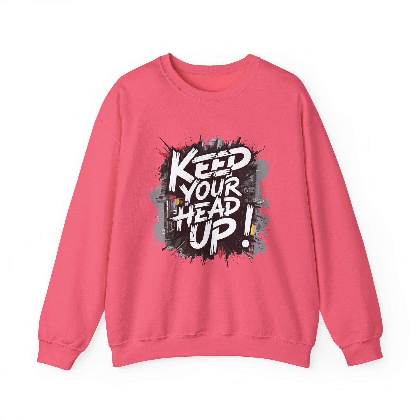 Keep Your Head Up ! Unisex Heavy Blend™ Crewneck Sweatshirt