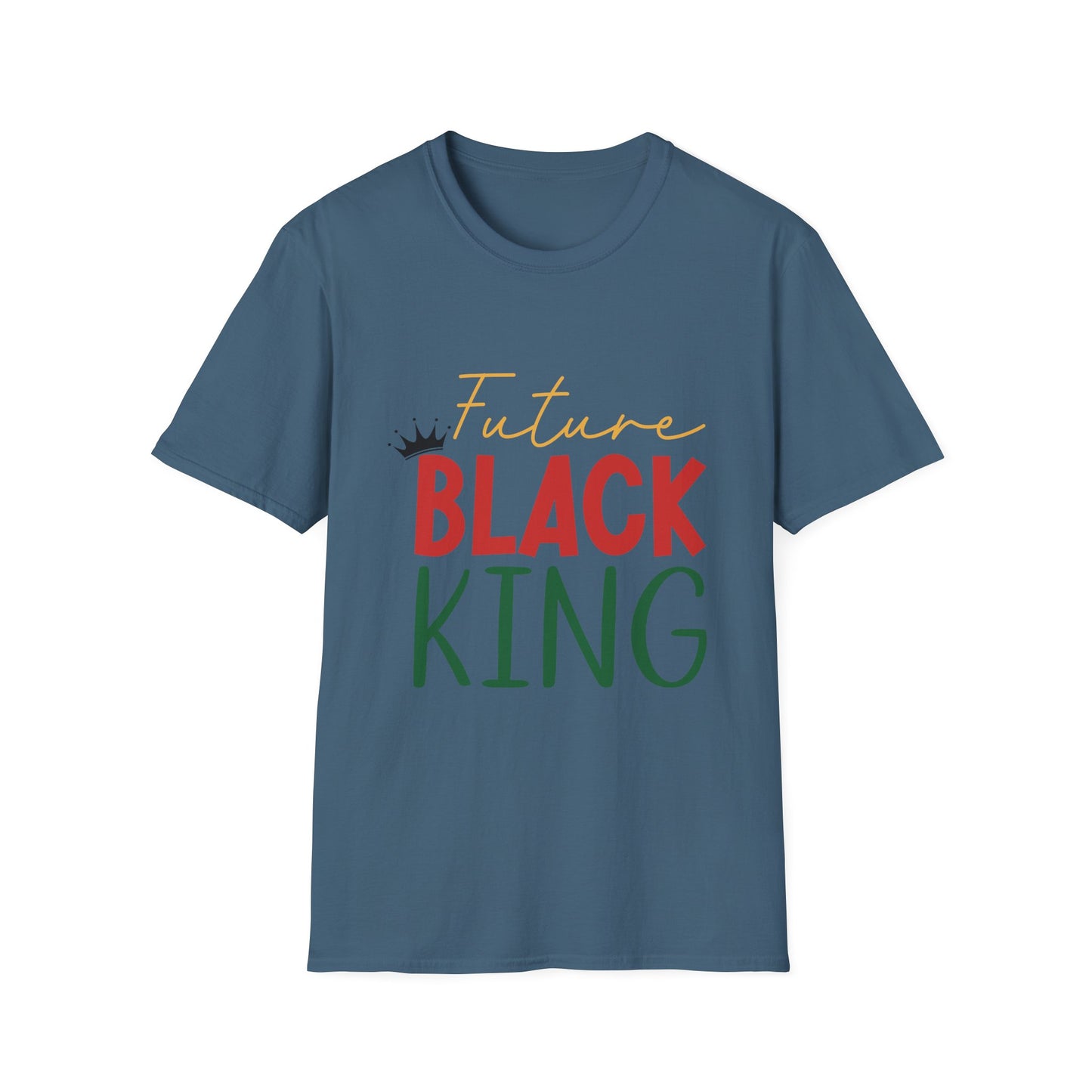 Future Black King Unisex Softstyle T-Shirt