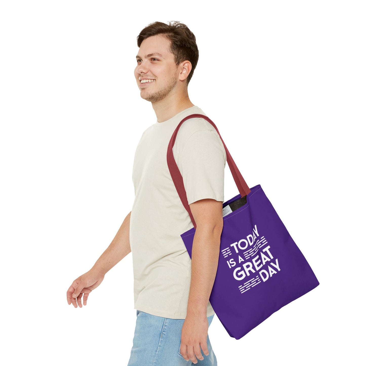 Today Is A Great Day Tote Bag (AOP)