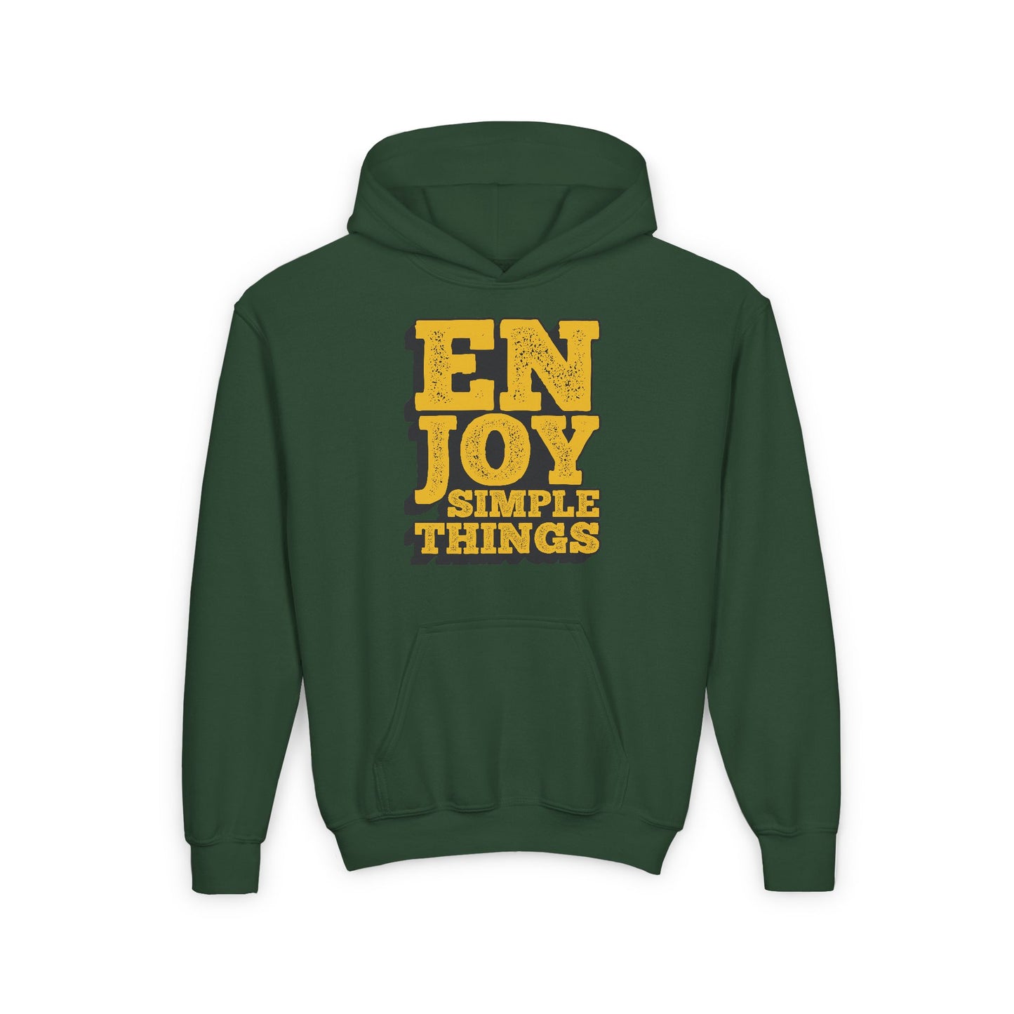 Enjoy Simple Things Youth Heavy Blend Hooded Sweatshirt