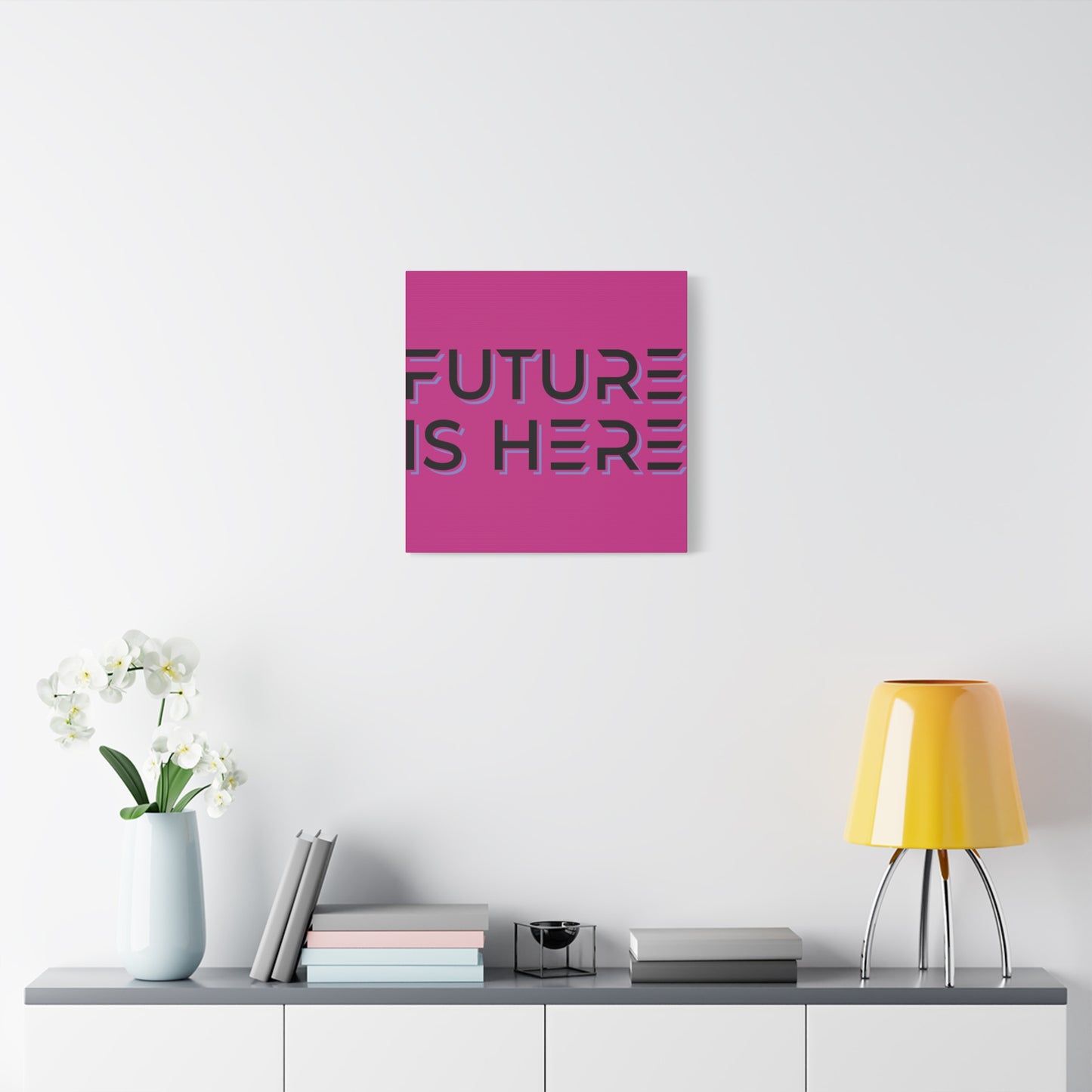 Future Is Here Matte Canvas, Stretched, 1.25"