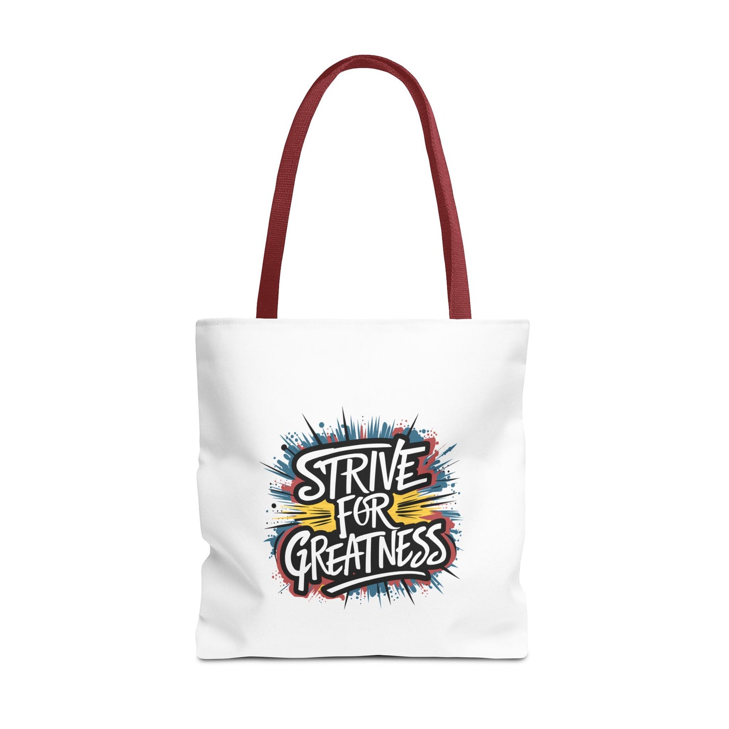 Strive For Greatness Tote Bag (AOP)