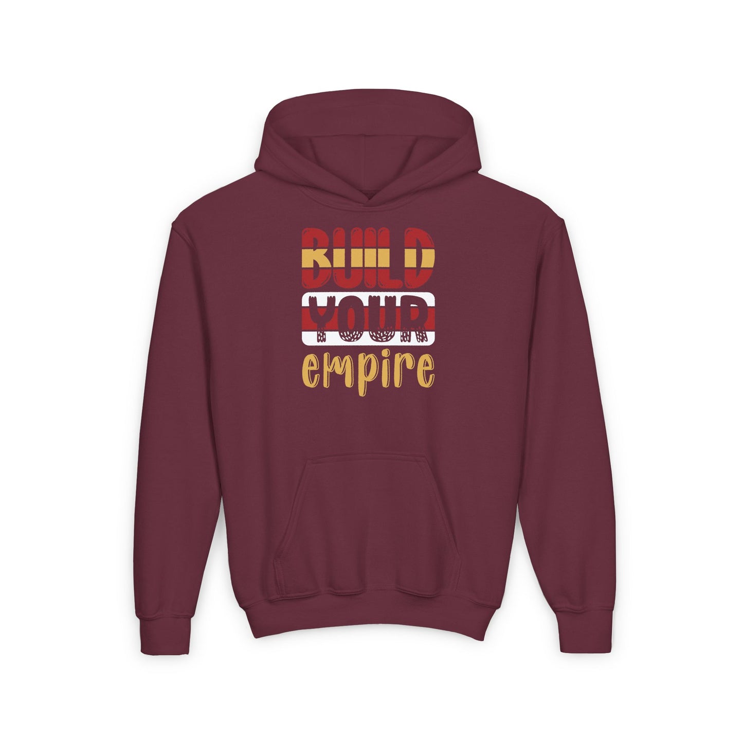 Build Your Empire Youth Heavy Blend Hooded Sweatshirt