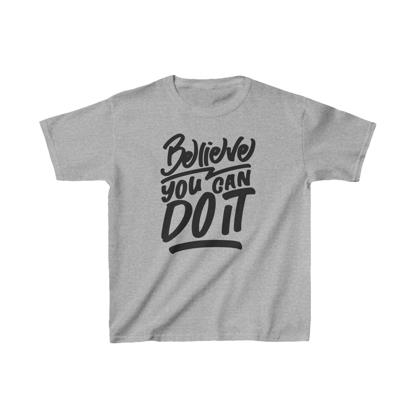 Believe You Can Do It Kids Heavy Cotton™ Tee