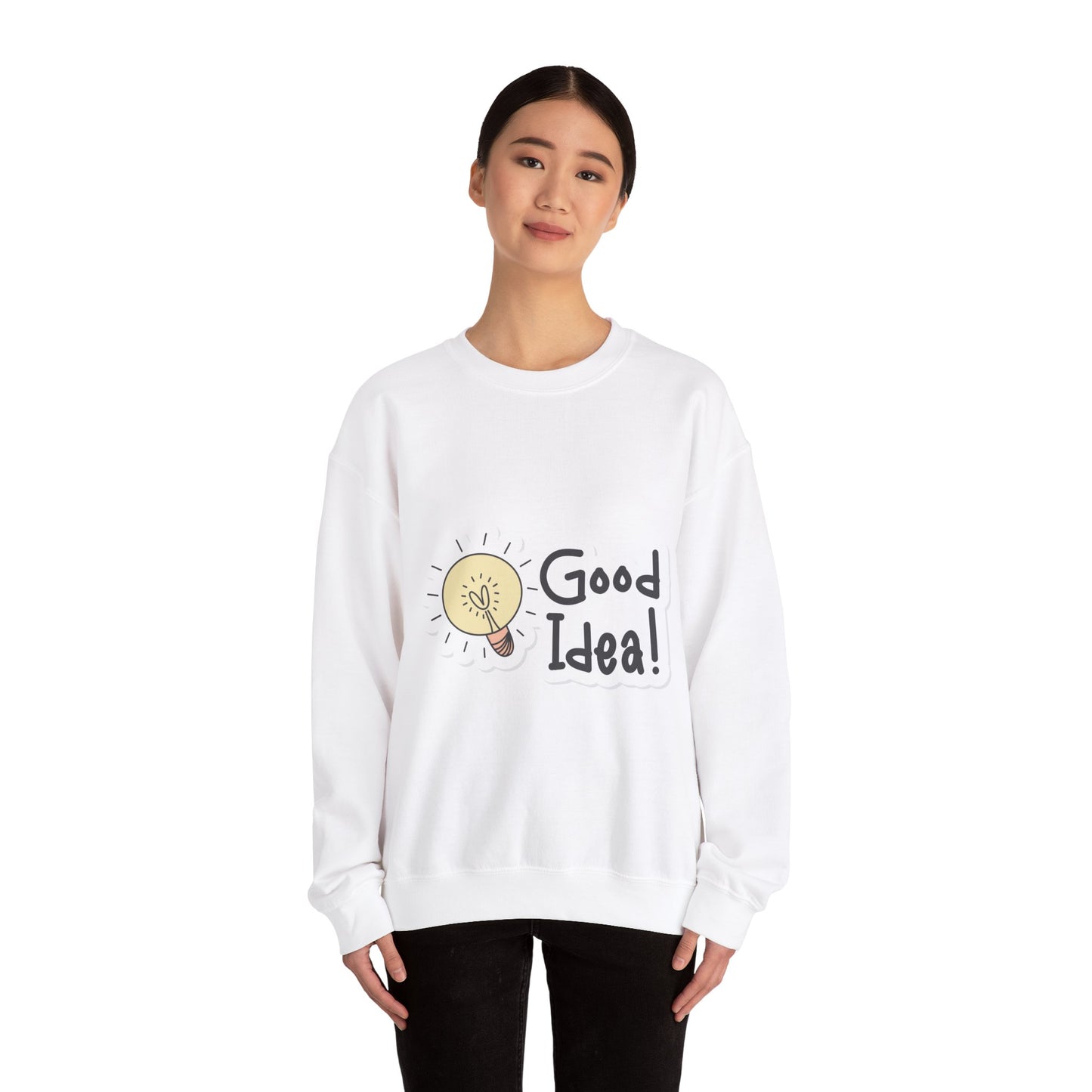 Good Idea Unisex Heavy Blend™ Crewneck Sweatshirt