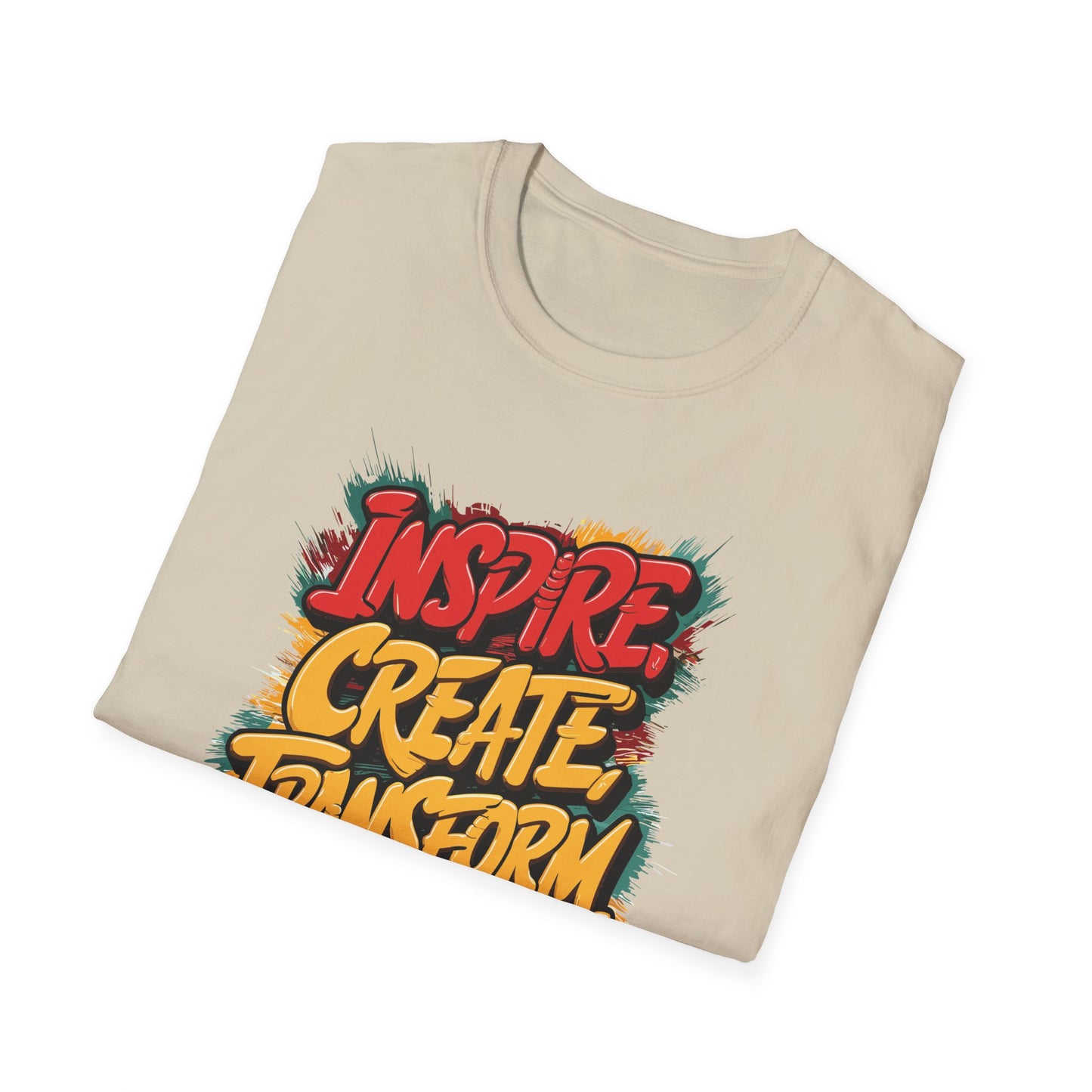 Inspire Create Transform Empower Unisex Softstyle T-Shirt