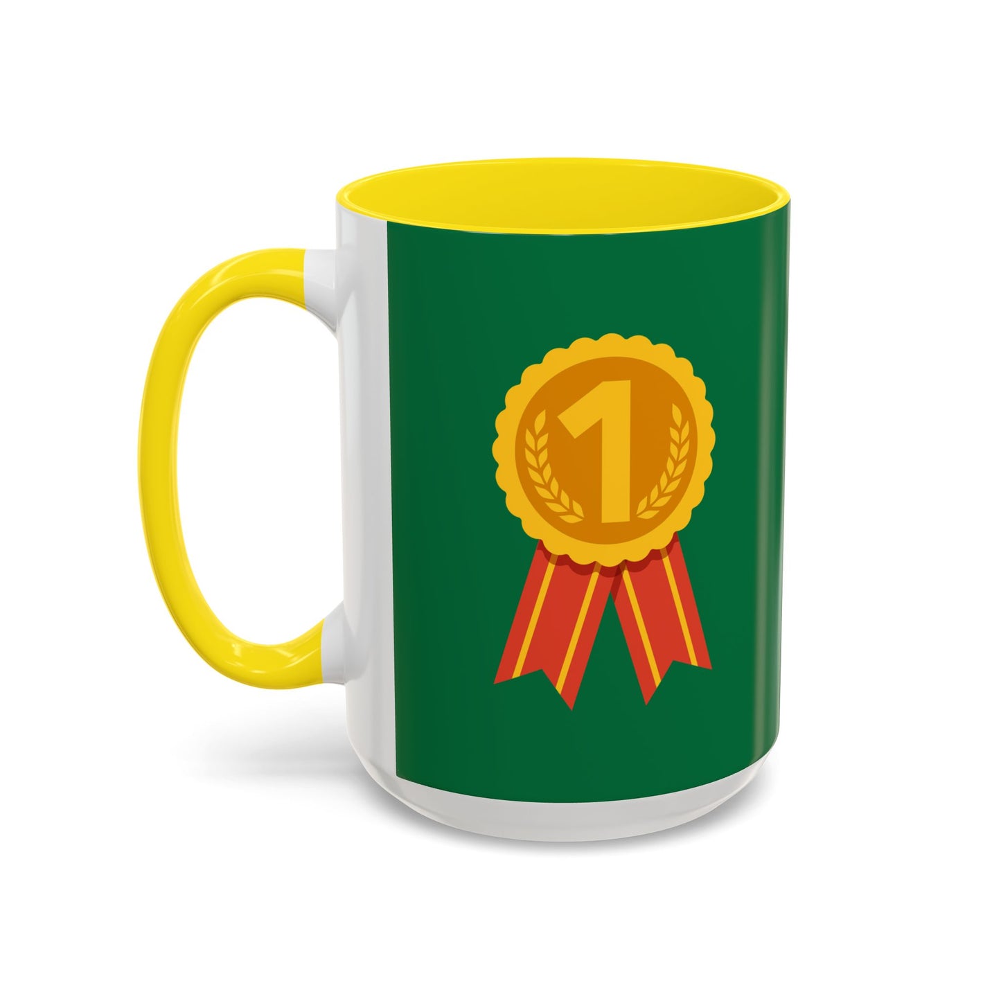 Gold Medal Symbol Accent Coffee Mug (11, 15oz)