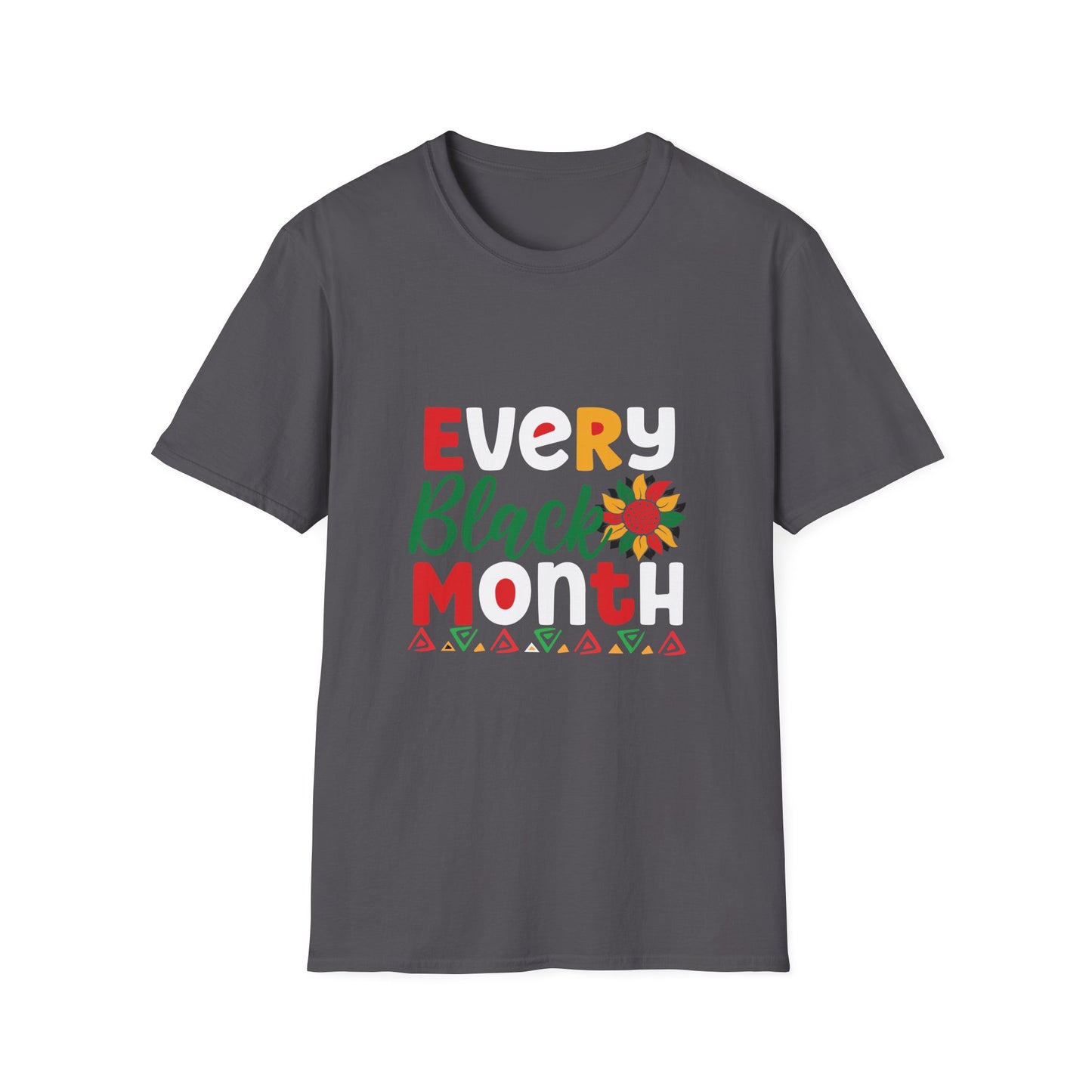 Every Black Month Unisex Softstyle T-Shirt