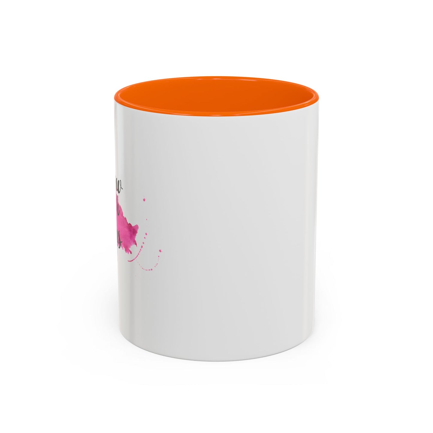 Follow Your Dreams Accent Coffee Mug (11, 15oz)