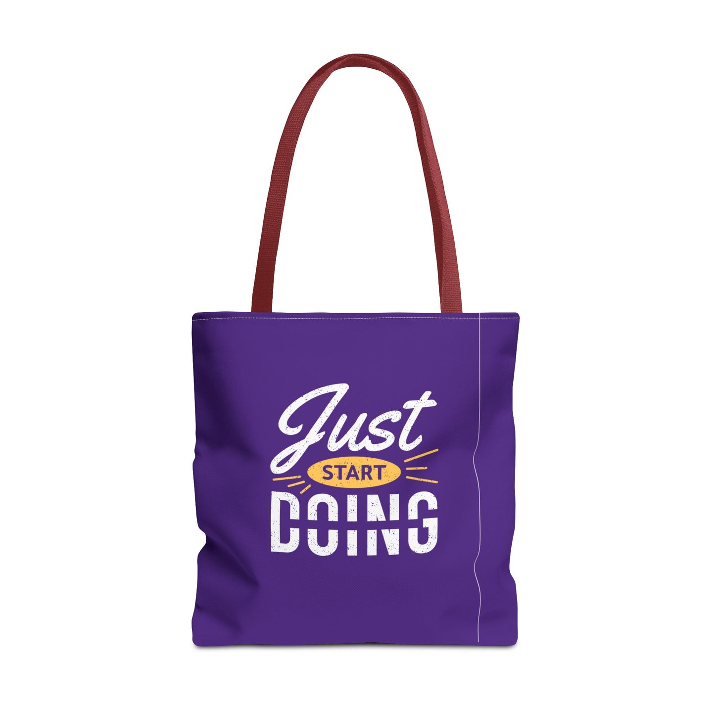Just Start Doing Tote Bag (AOP)