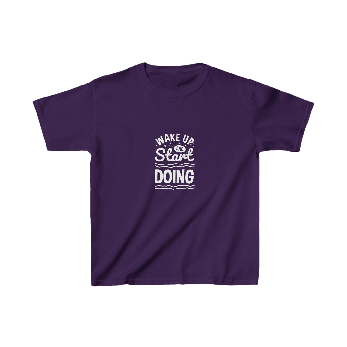Wake Up And Start Doing Kids Heavy Cotton™ Tee