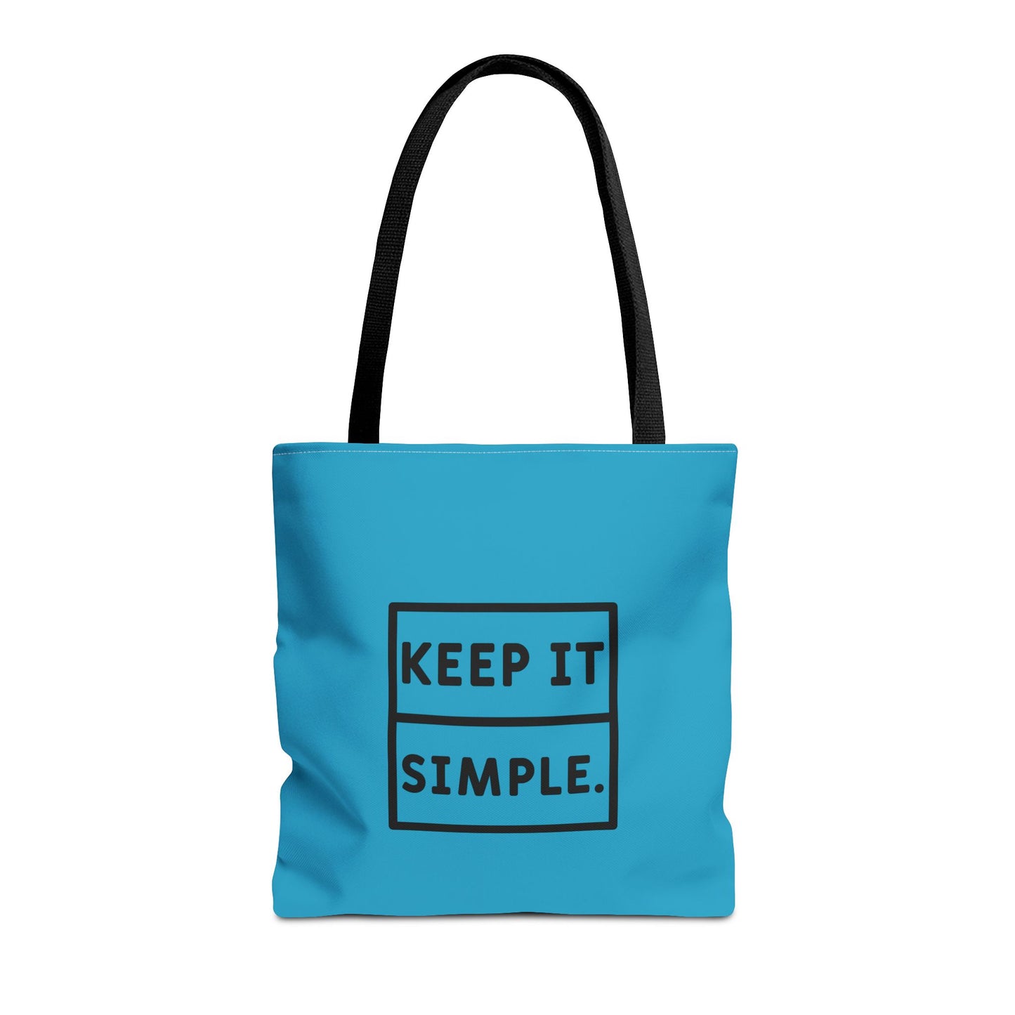 Keep It Simple Tote Bag (AOP)