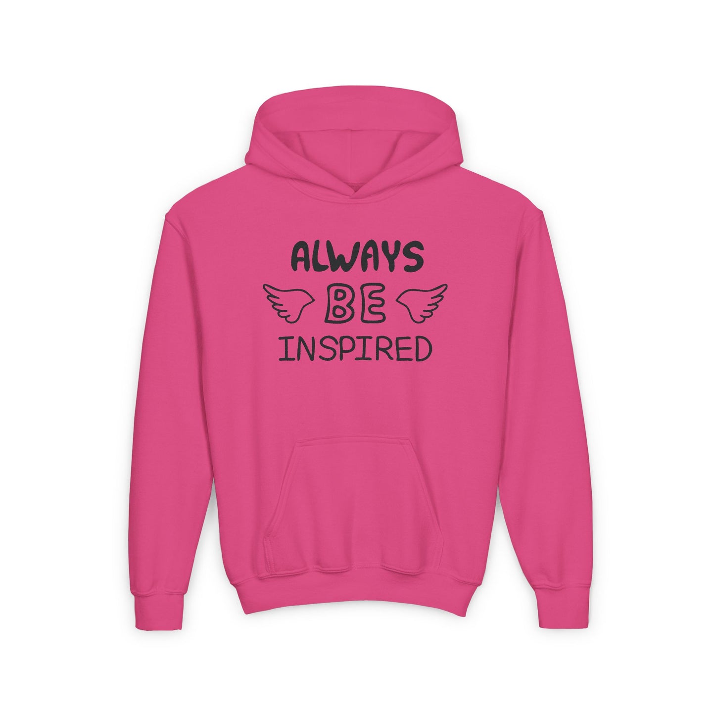 Always Be Inspired Youth Heavy Blend Hooded Sweatshirt