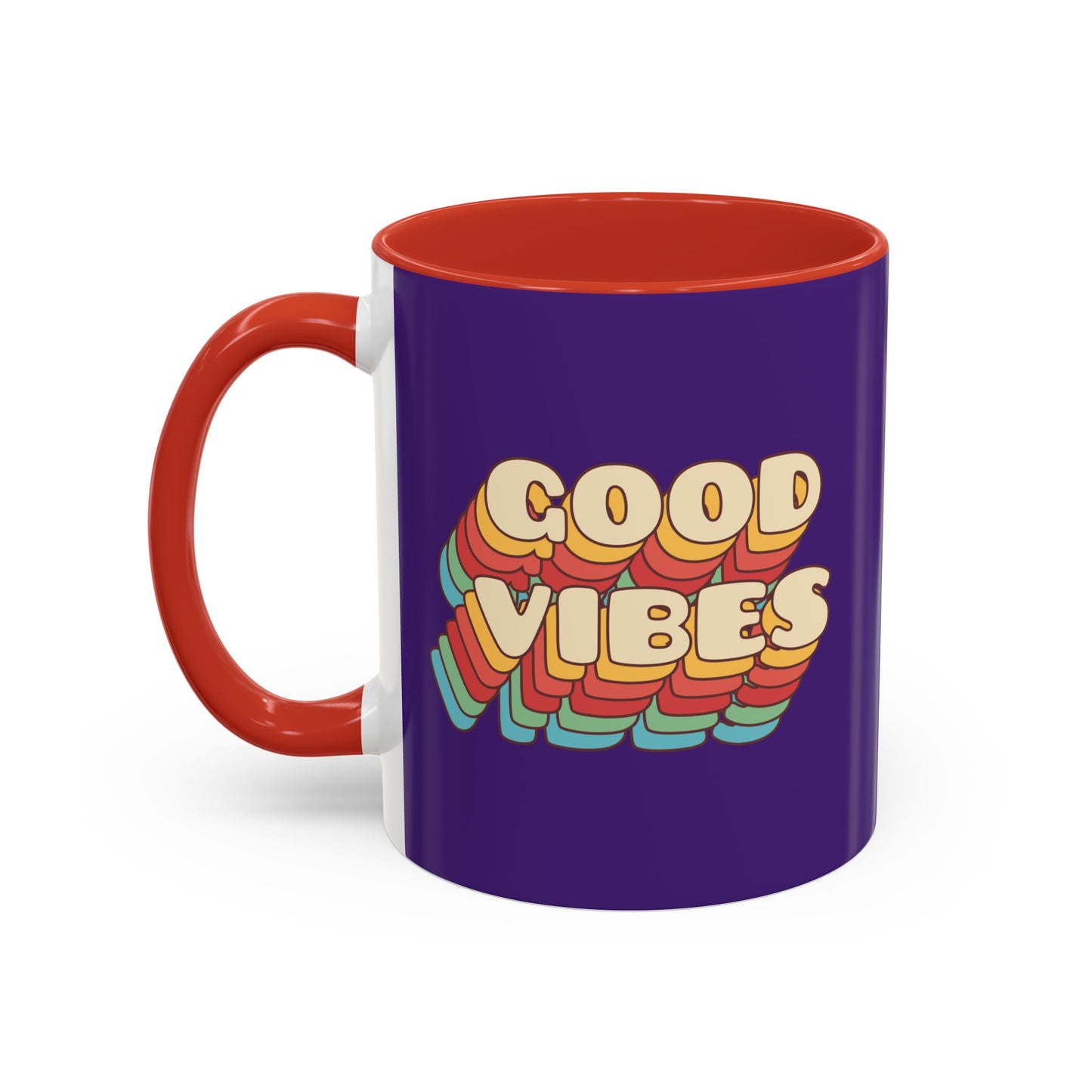 Good Vibes Accent Coffee Mug (11, 15oz)