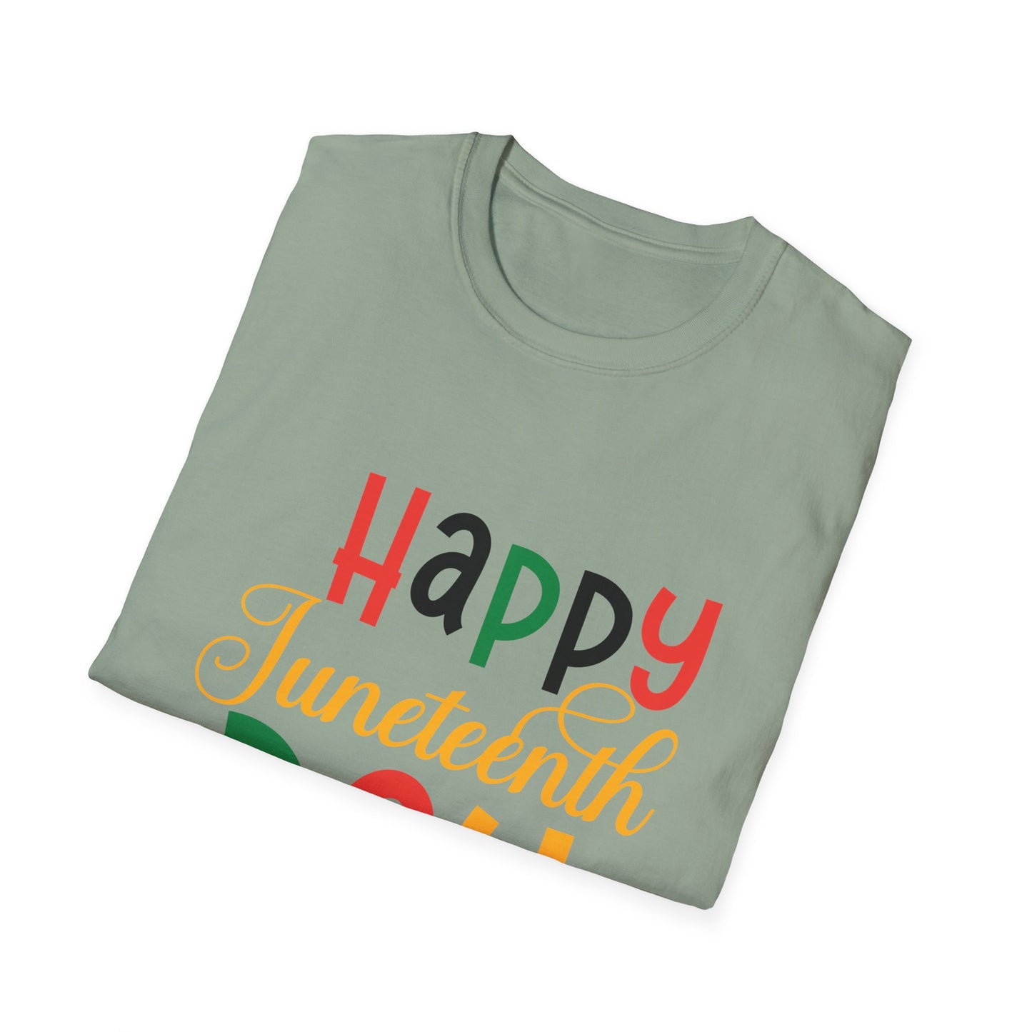 Happy Juneteenth Day Unisex Softstyle T-Shirt