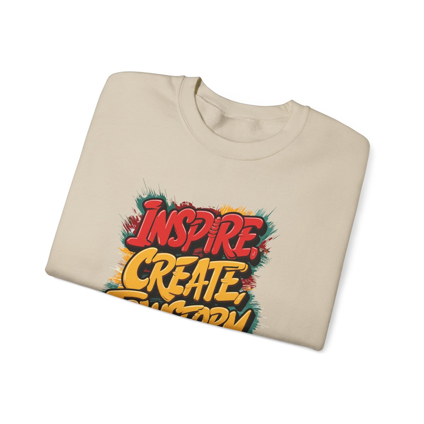 Inspire Create Transform Empower Unisex Heavy Blend™ Crewneck Sweatshirt