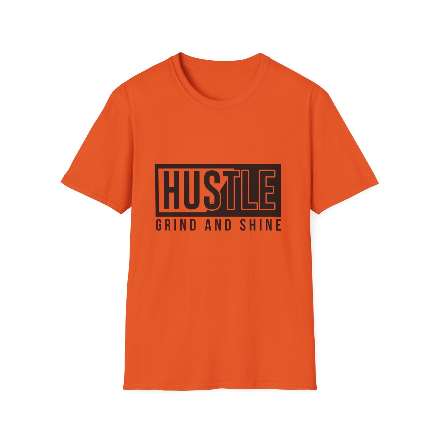 Hustle Grind And Shine Unisex Softstyle T-Shirt