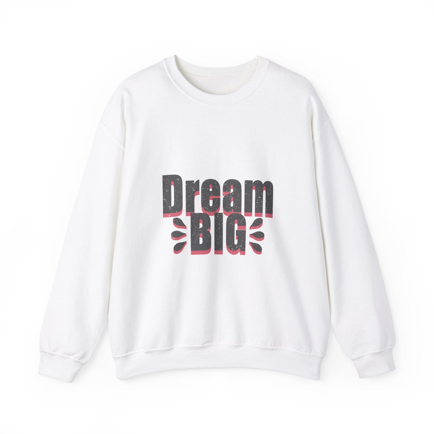 Dream Big Distressed Unisex Heavy Blend™ Crewneck Sweatshirt