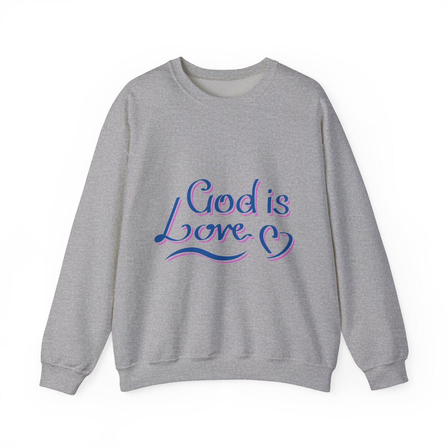 God Is Love Unisex Heavy Blend™ Crewneck Sweatshirt