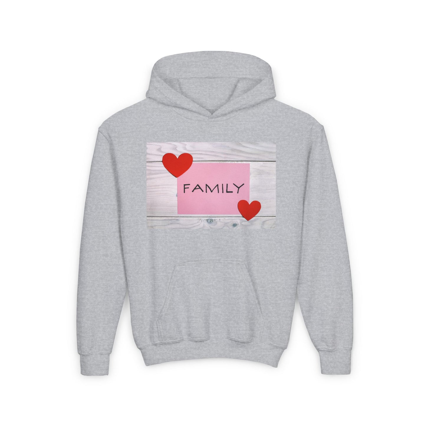 Family Youth Heavy Blend Hooded Sweatshirt