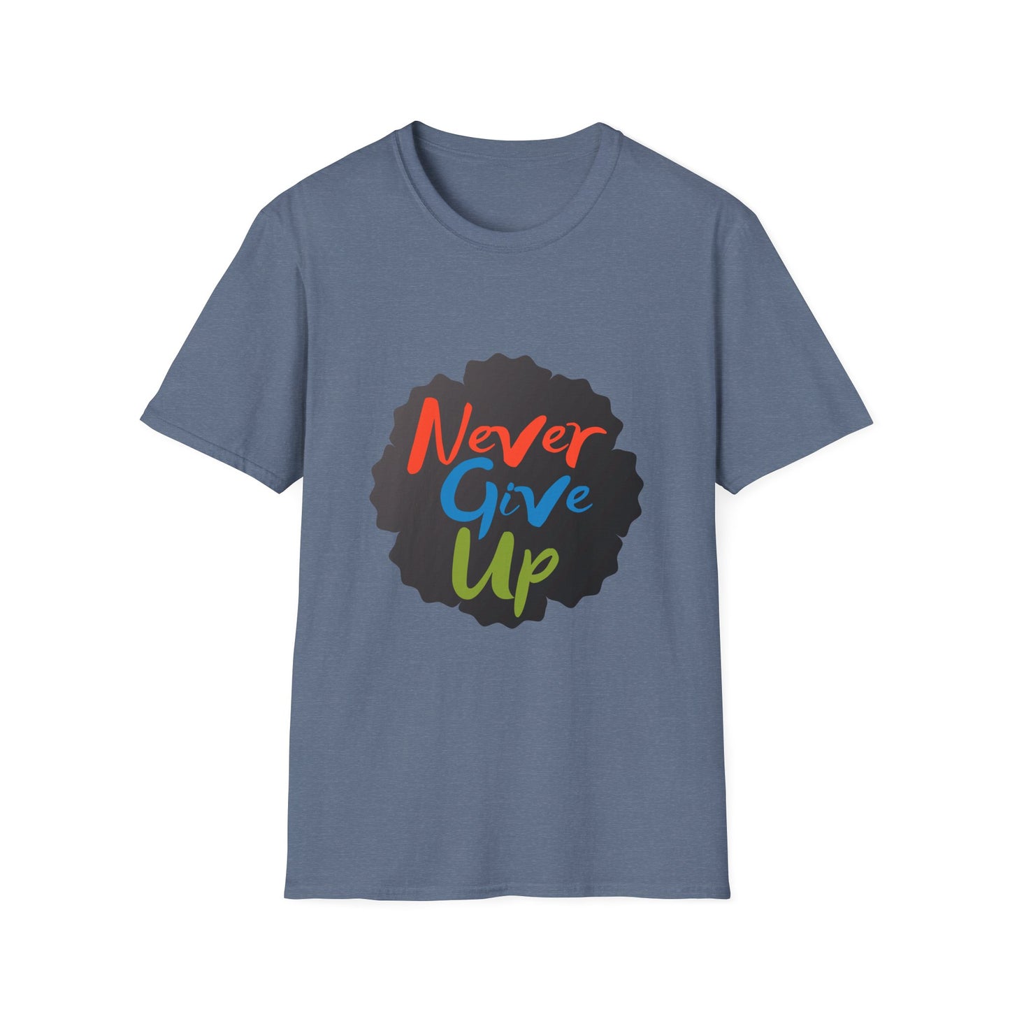Never Give Up Unisex Softstyle T-Shirt