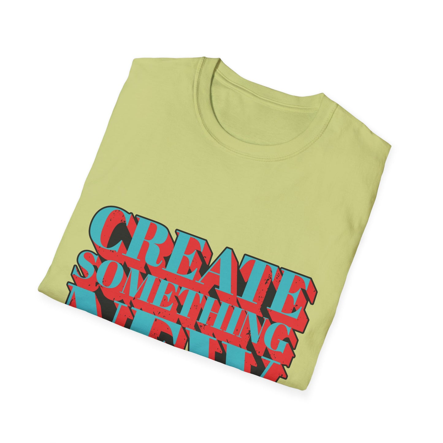 Create Something New  Unisex Softstyle T-Shirt