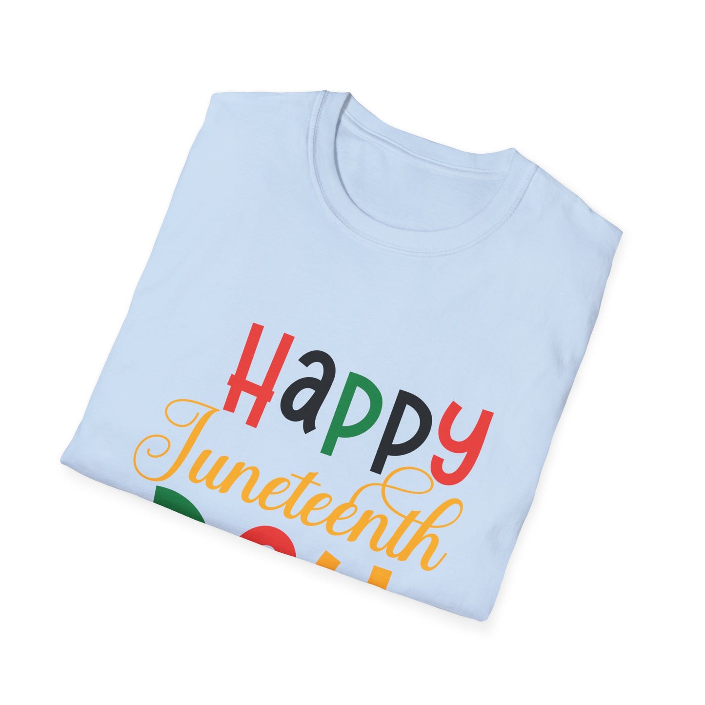 Happy Juneteenth Day Unisex Softstyle T-Shirt