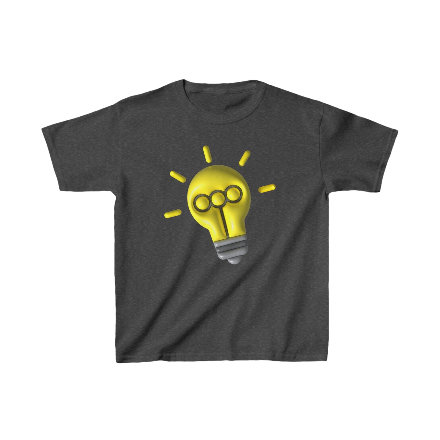 3D Light Bulb Kids Heavy Cotton™ Tee
