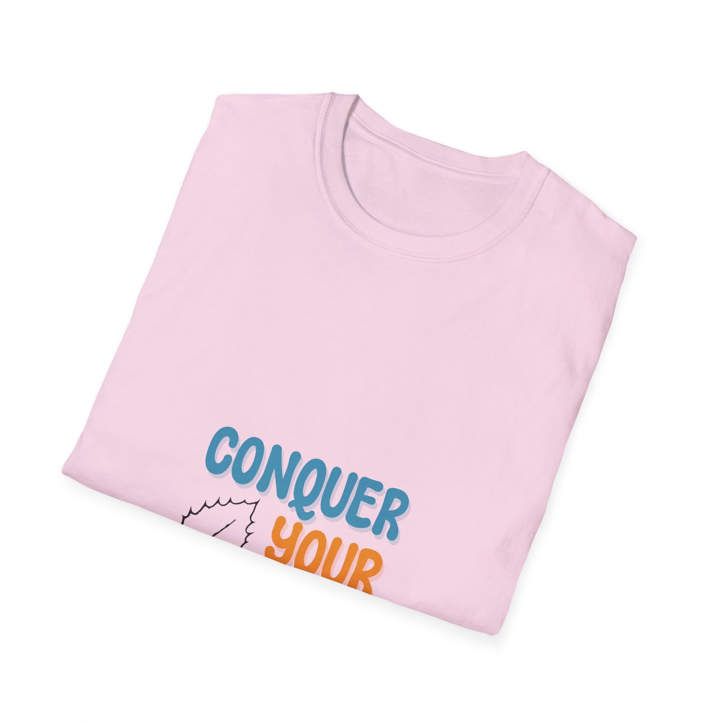 Conquer Your goals  Unisex Softstyle T-Shirt