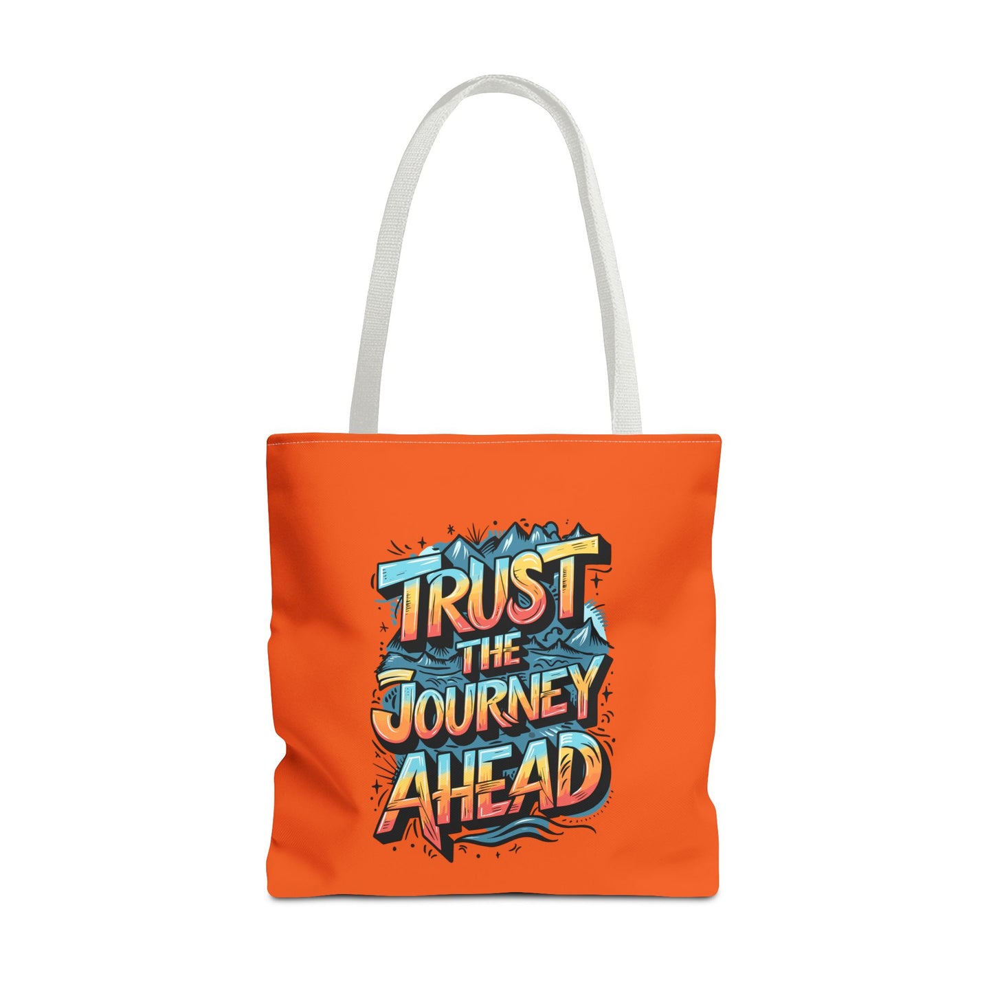 Trust The Journey Ahead Tote Bag (AOP)