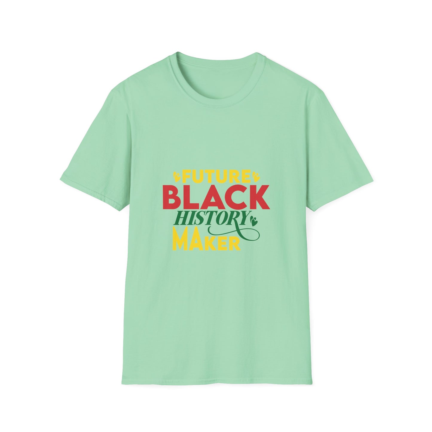 Future Black History Maker Unisex Softstyle T-Shirt