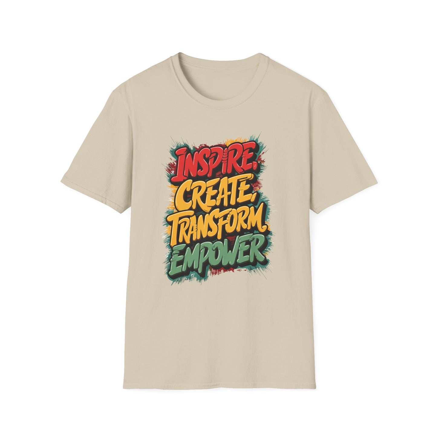 Inspire Create Transform Empower Unisex Softstyle T-Shirt