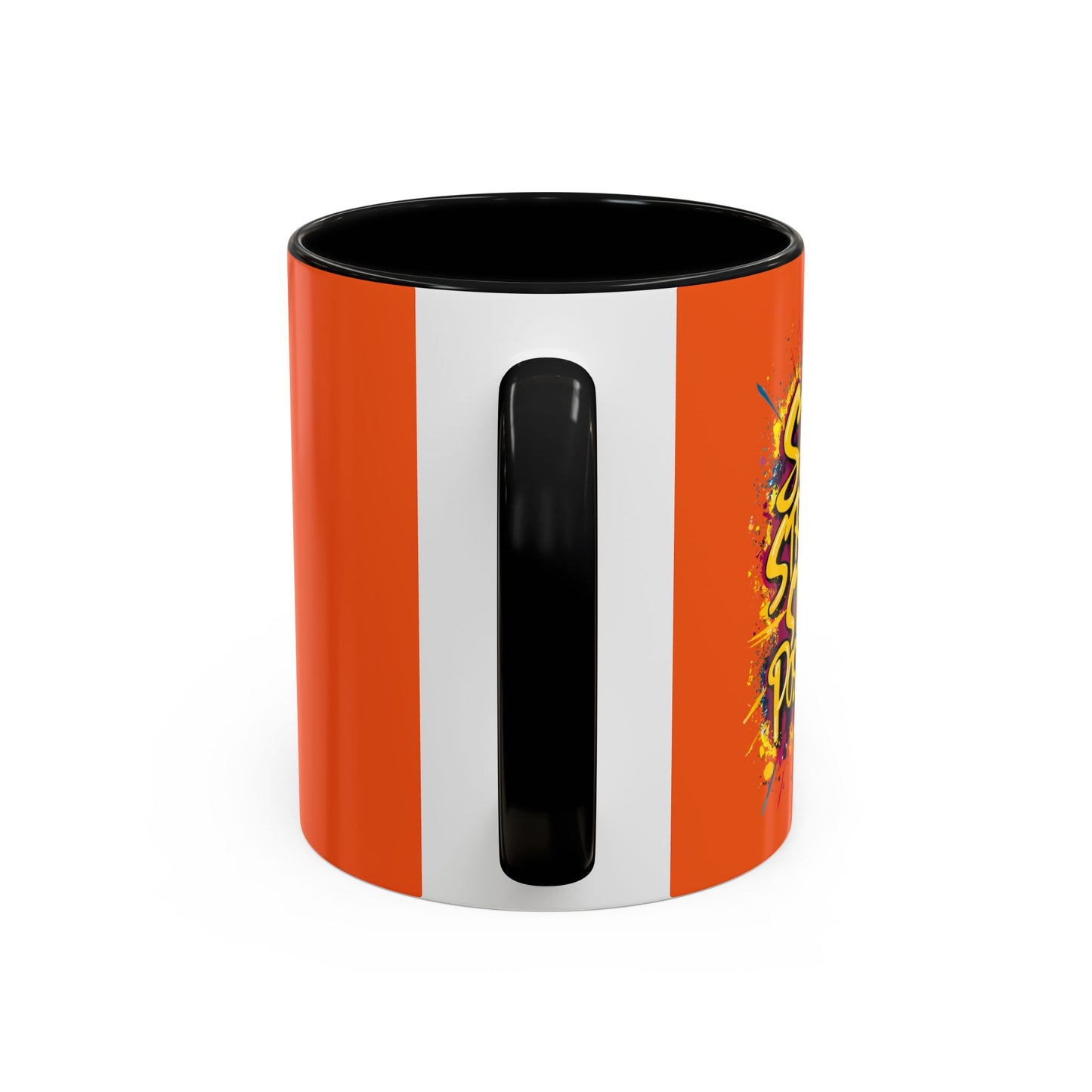 Stay Strong Stay Positive! Accent Coffee Mug (11, 15oz)