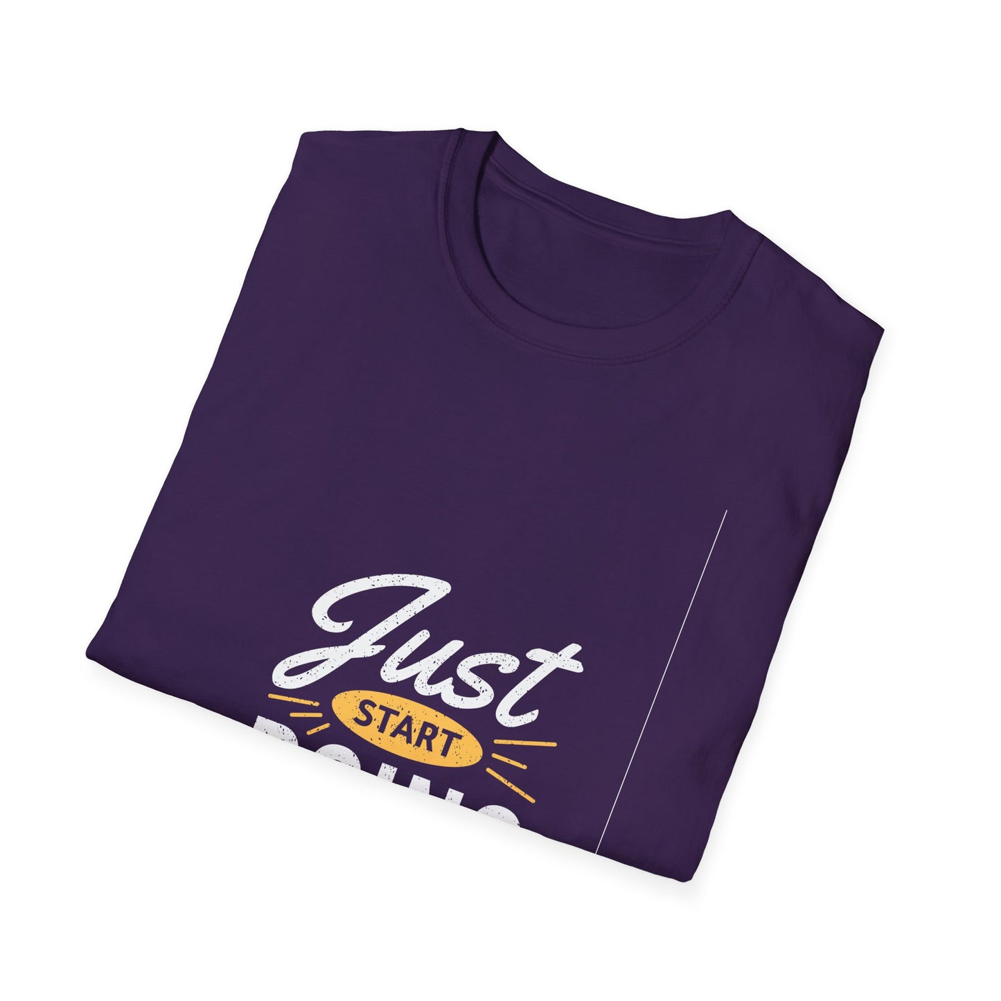 Just Start Doing Unisex Softstyle T-Shirt