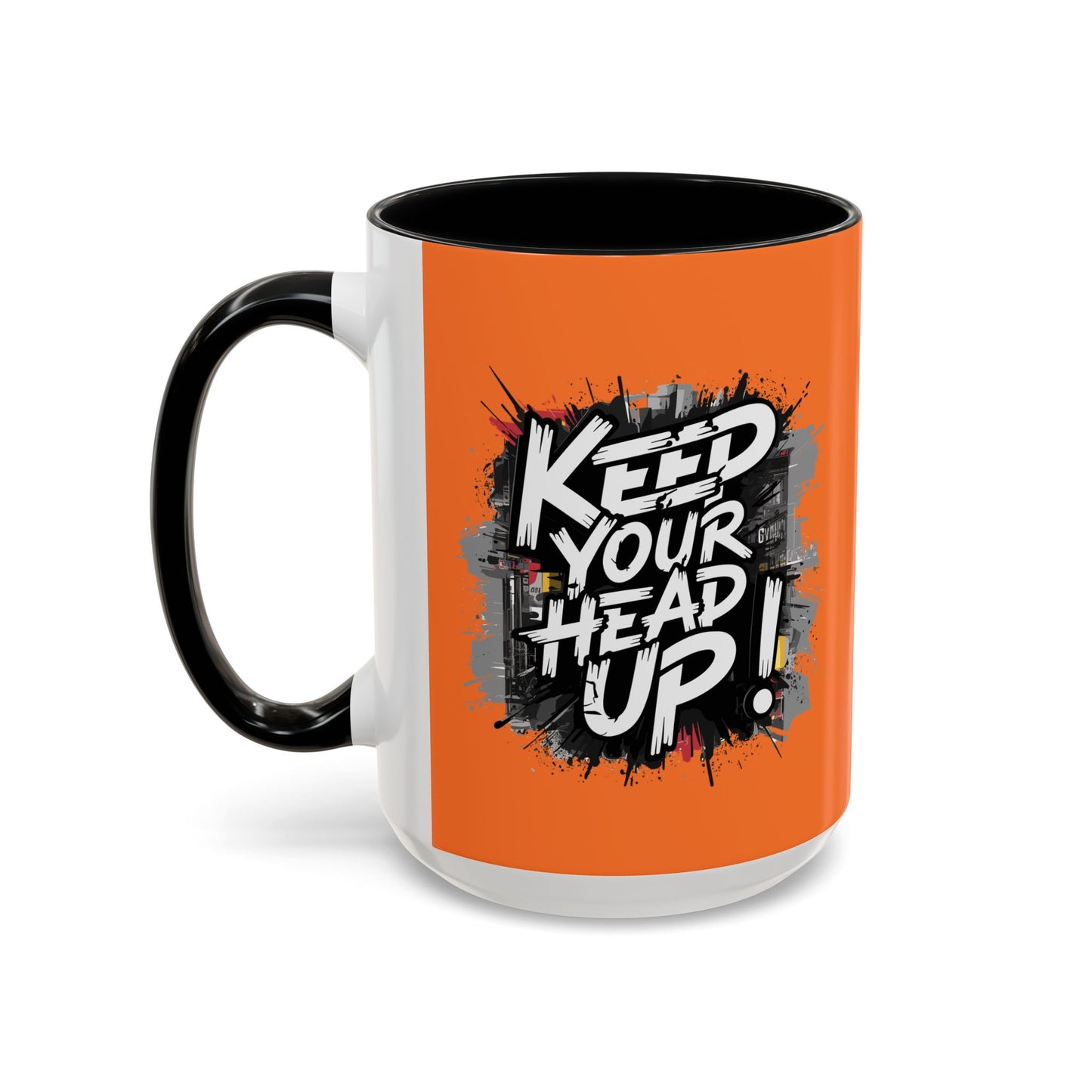 Keep Your Head Up! Accent Coffee Mug (11, 15oz)