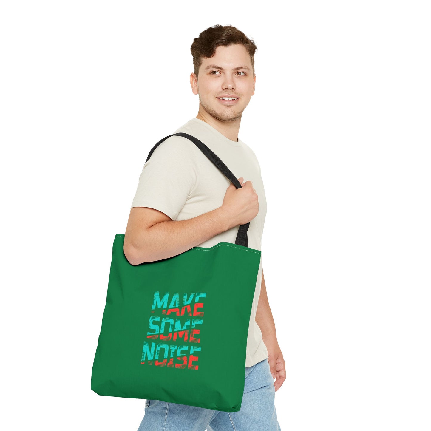 Make Some Noise Tote Bag (AOP)