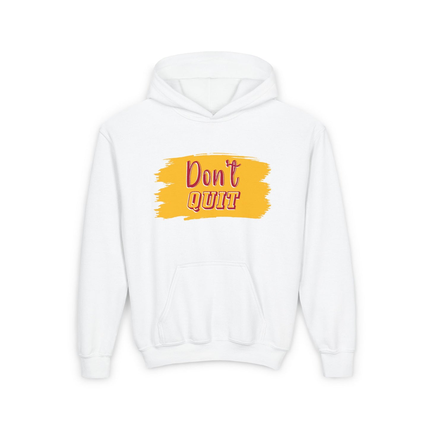Don't Quit Youth Heavy Blend Hooded Sweatshirt