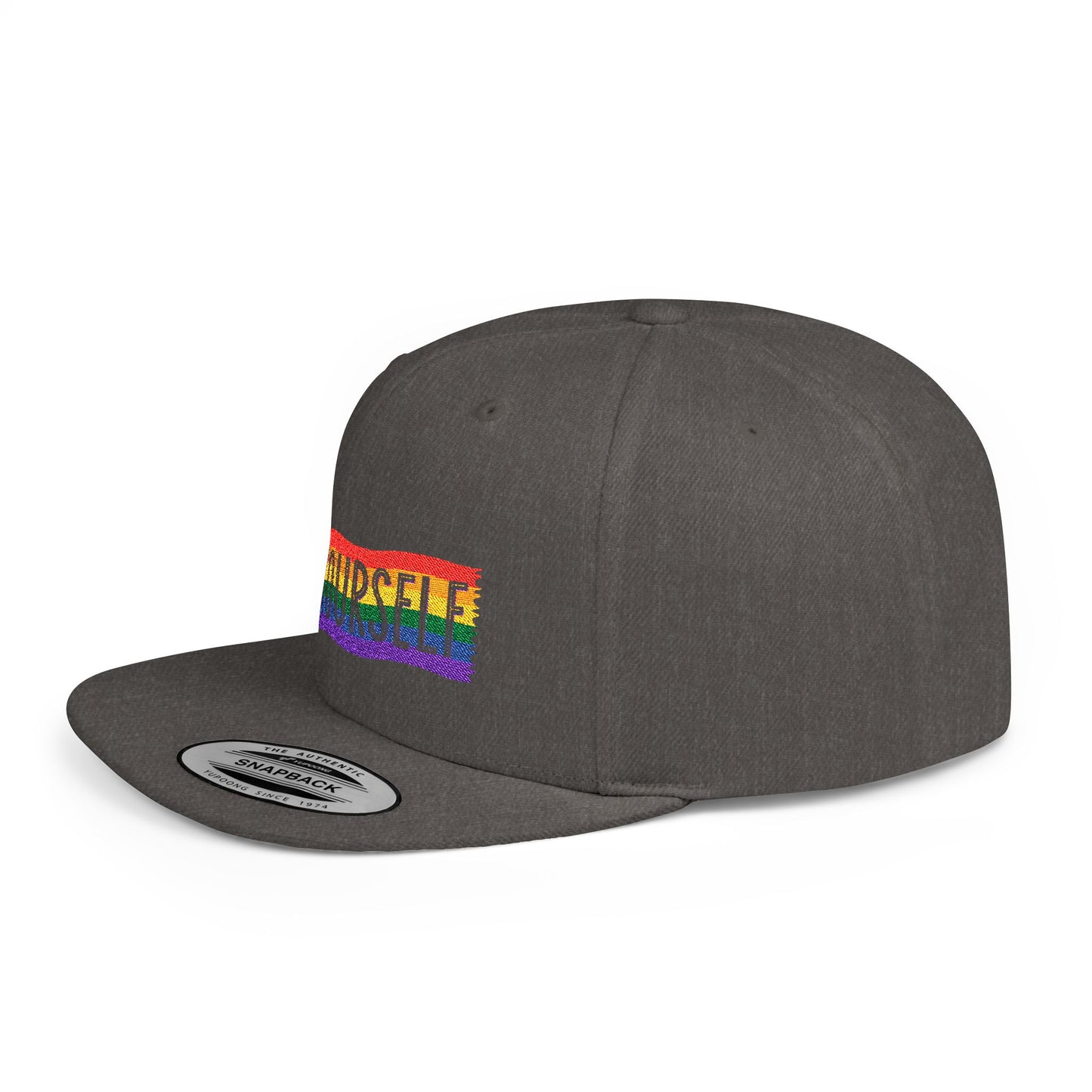 Be Yourself Flat Bill Snapback