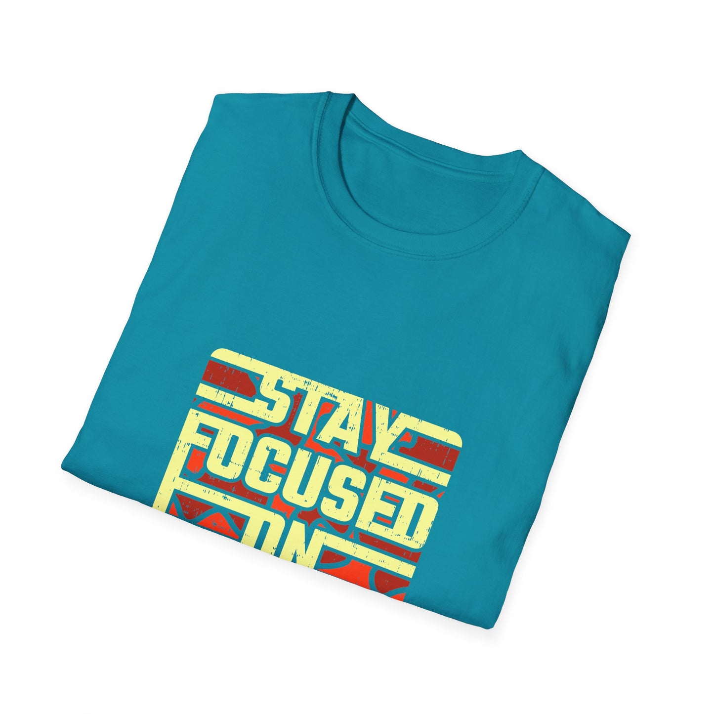 Stay Focused On Growth Unisex Softstyle T-Shirt