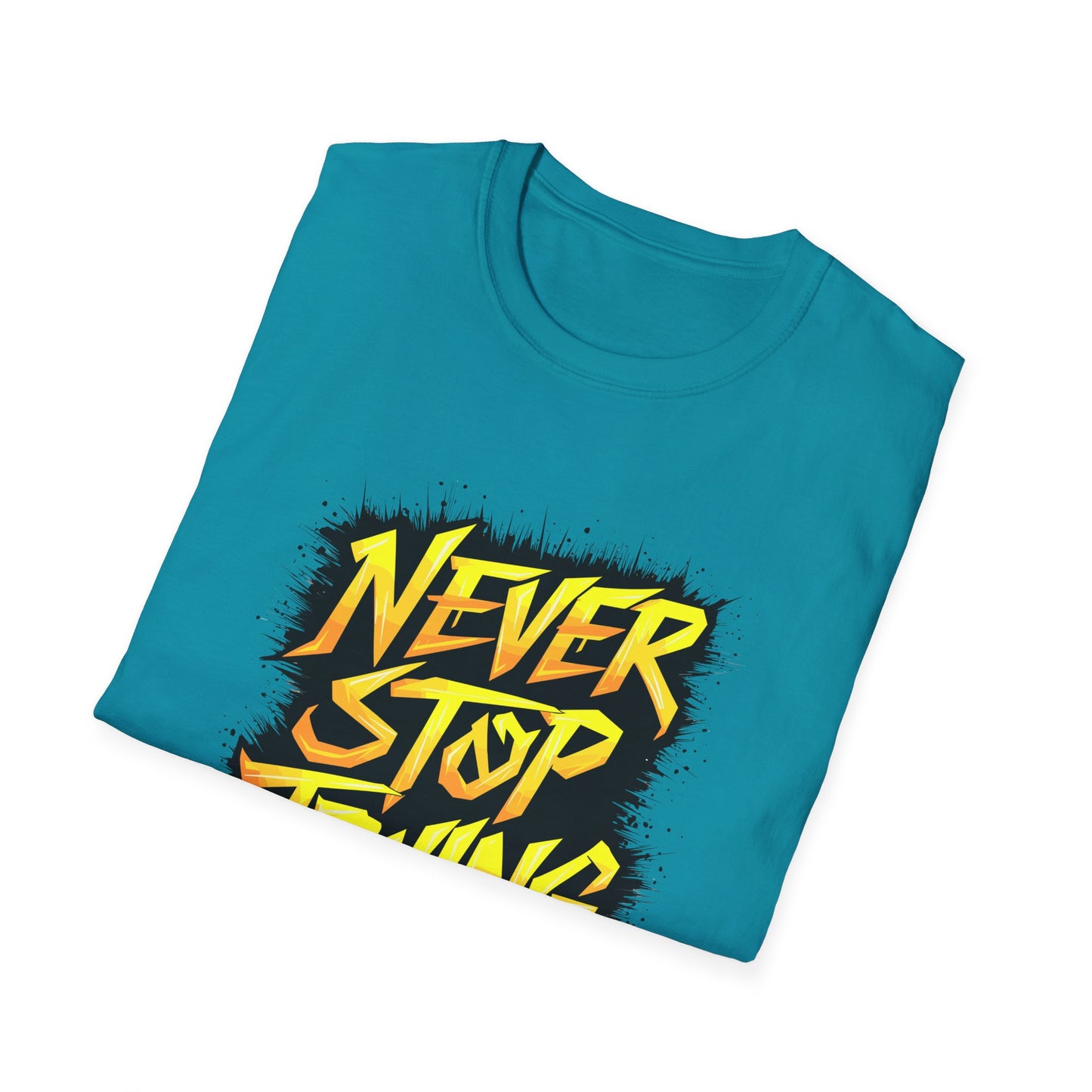 Never Stop Trying Unisex Softstyle T-Shirt