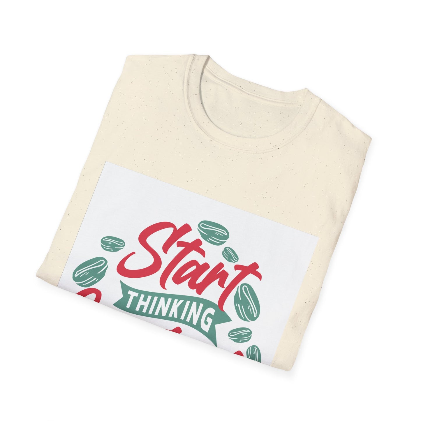 start thinking creatively Unisex Softstyle T-Shirt
