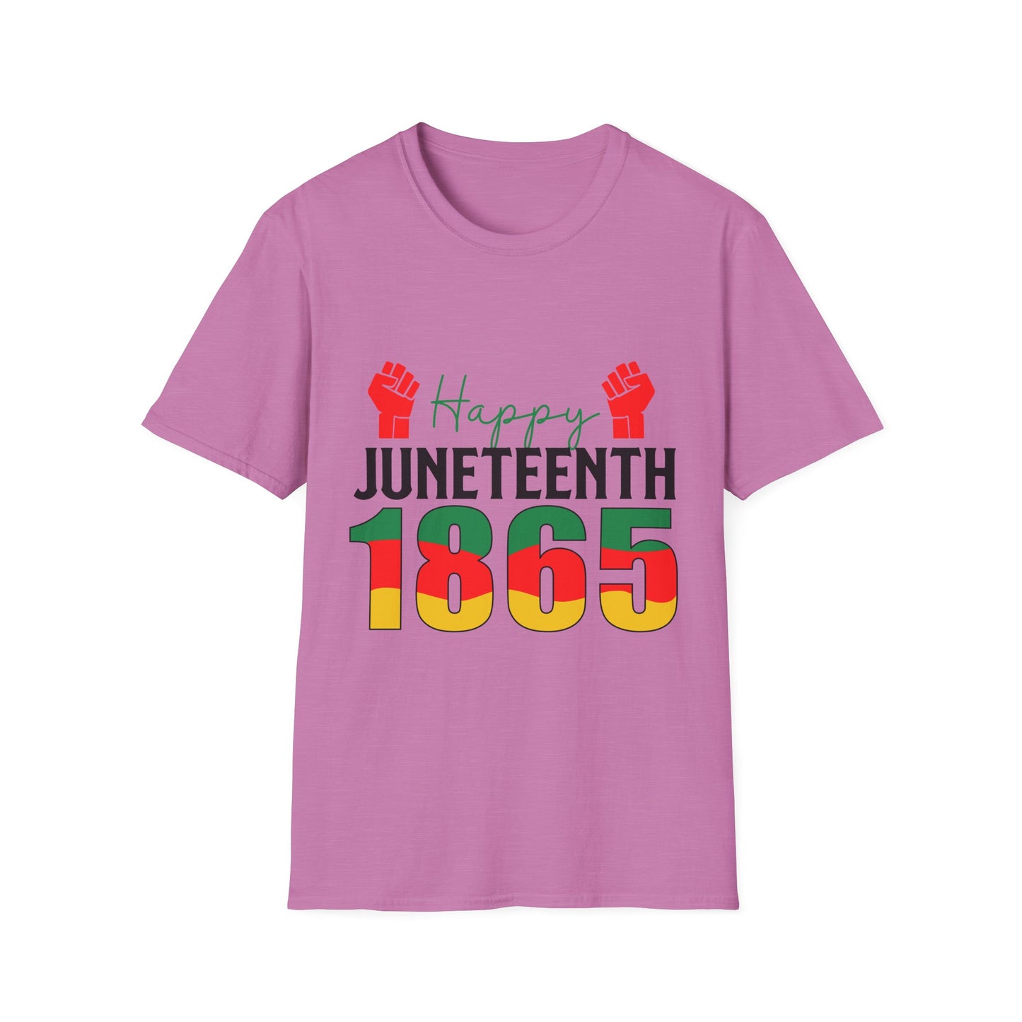 Happy Juneteenth 1865 Unisex Softstyle T-Shirt