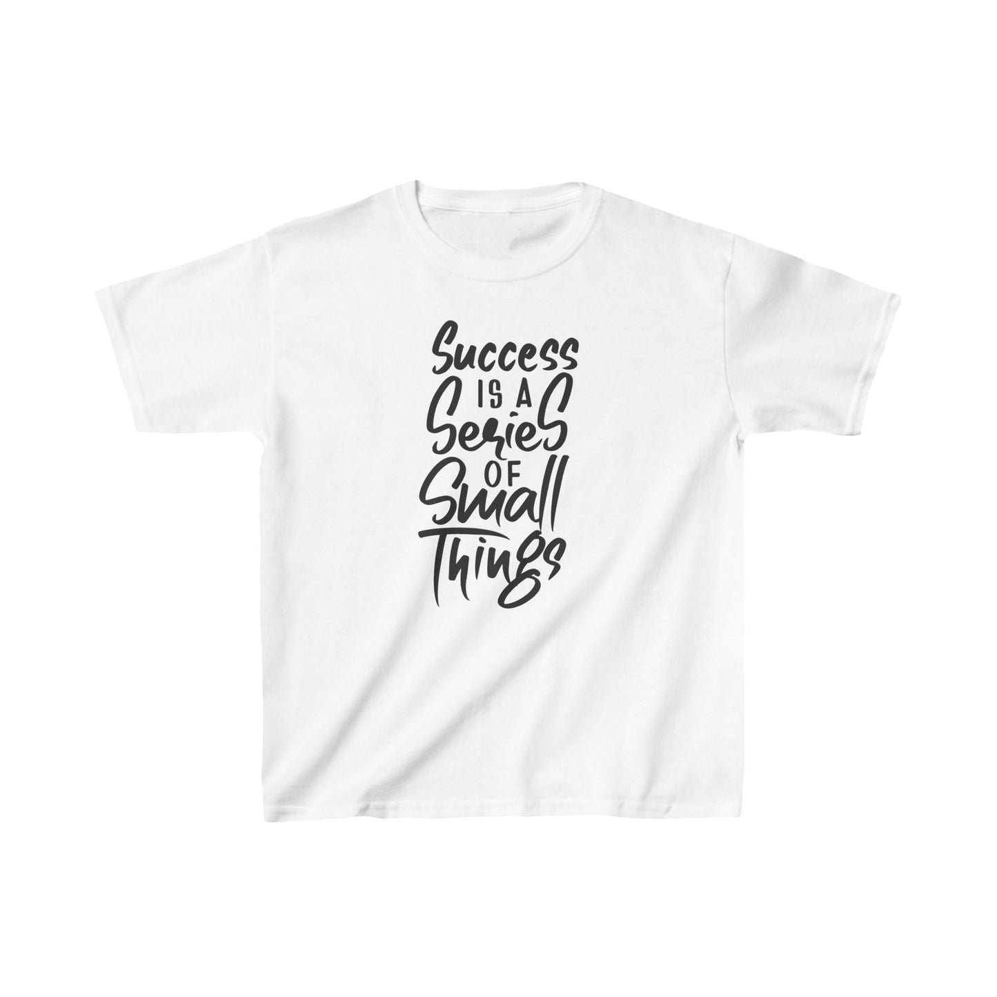 Success Is A Series Of Small Things Kids Heavy Cotton™ Tee