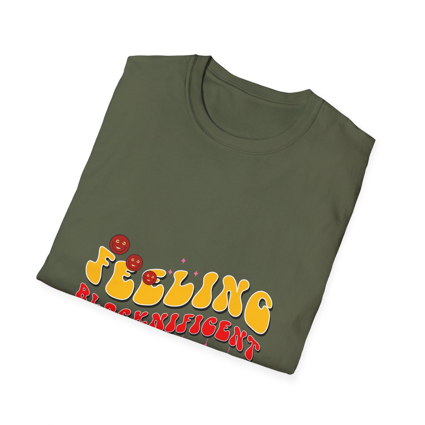 Feeling Blacknificent Unisex Softstyle T-Shirt