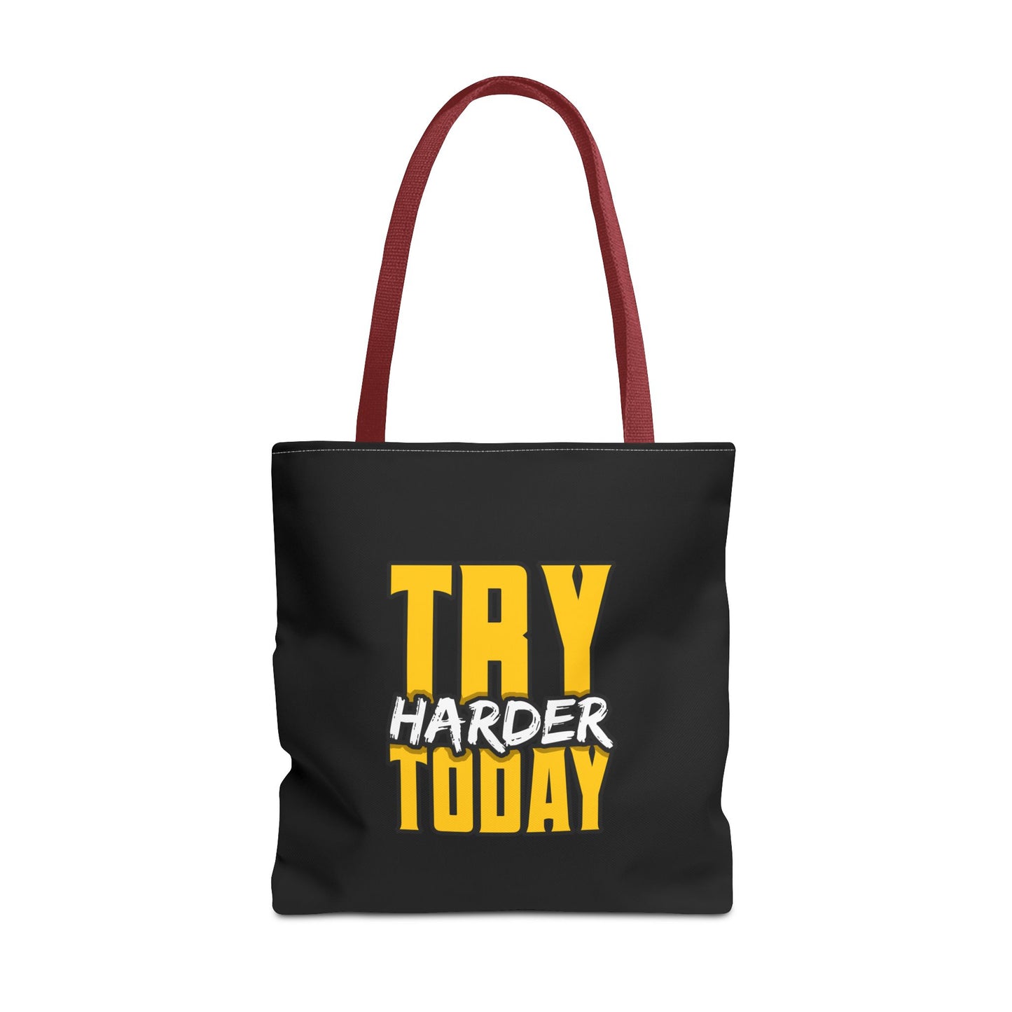 Try Harder Today Tote Bag (AOP)