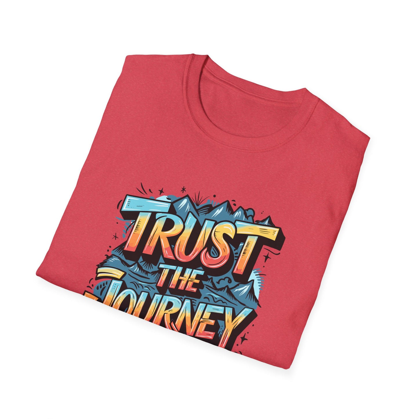 Trust The Journey Ahead Unisex Softstyle T-Shirt
