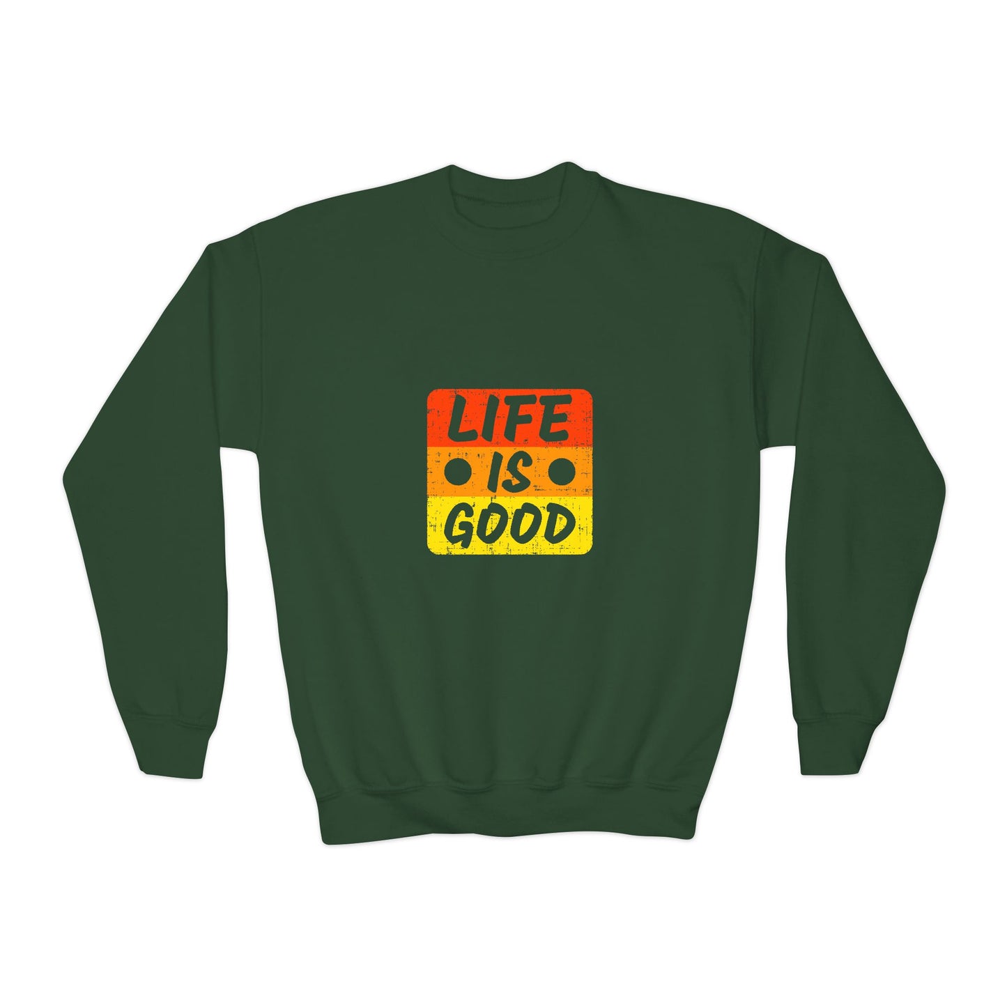 Life Is Good Youth Crewneck Sweatshirt